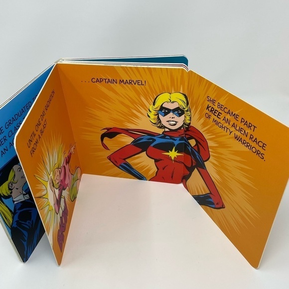 My Mighty Marvel Captain Marvel First Board Book - Picture 2 of 4